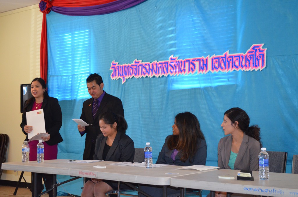 Seminar at Wat Thai San Diego